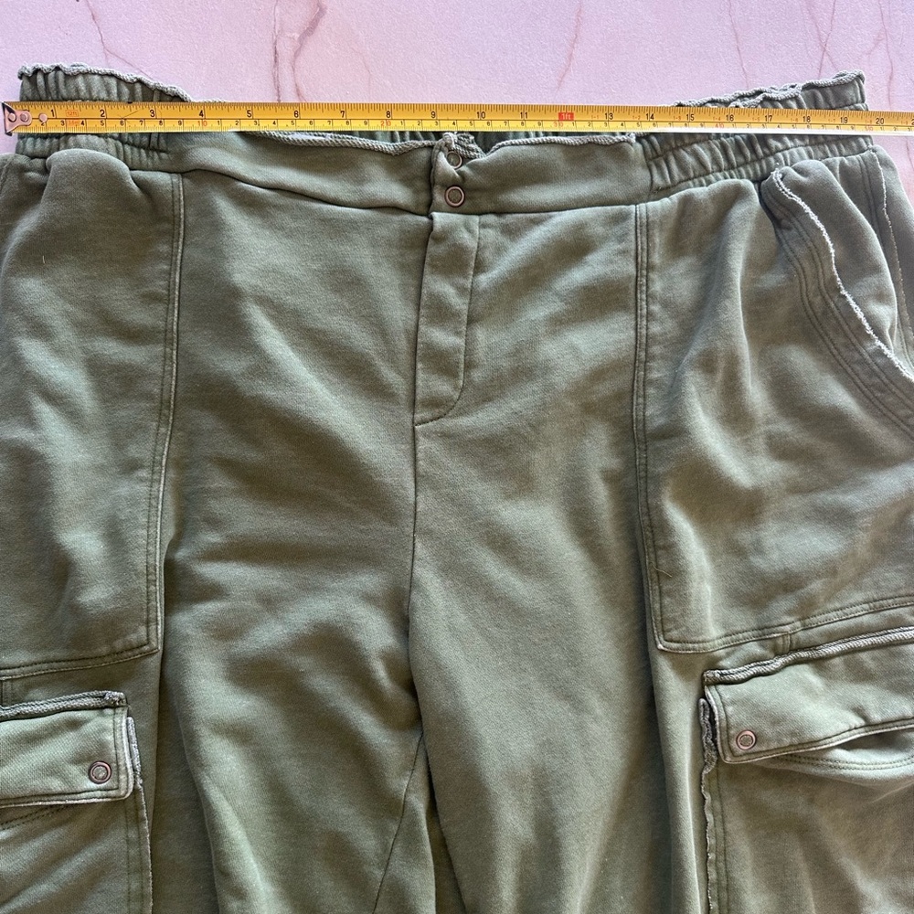 Anthropologie Daily Practice Utility Wide-Leg Pants size 2X - Picture 9 of 13